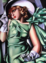 Young Lady With Gloves Giclee | Tamara de Lempicka,{{product.type}}