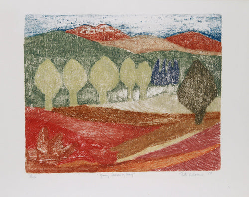 Young Leaves of May Lithograph | Ruth Kerkovius,{{product.type}}