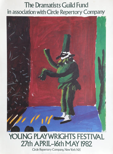 Young Playwrights Festival Poster | David Hockney,{{product.type}}
