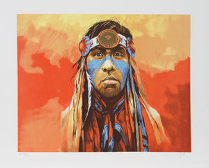 Young Warrior Lithograph | Jorge Braun Andres Tarallo,{{product.type}}