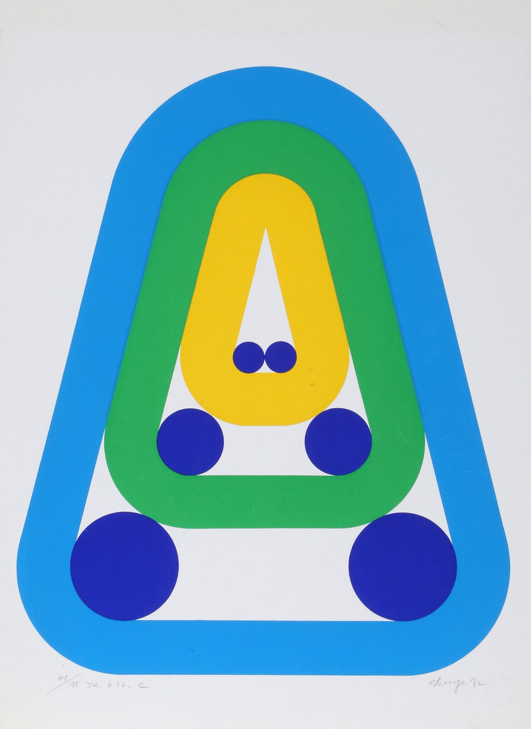 Yu 636 C Screenprint | Naomi Okuya,{{product.type}}