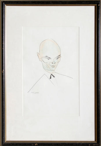 Yul Brynner Pastel | Julius Kroll,{{product.type}}