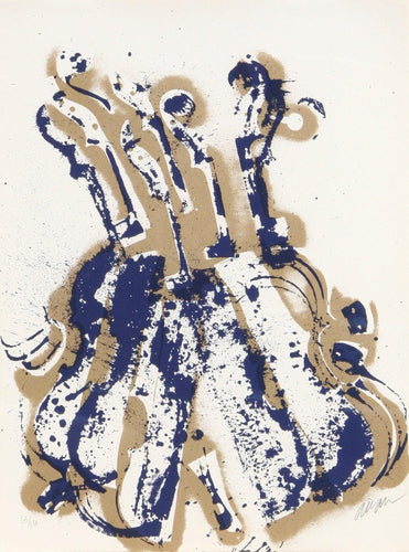 Yves Klein's Violins Screenprint | Arman,{{product.type}}