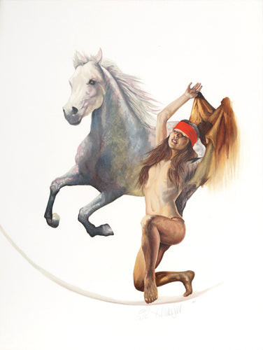 Zen and I Lithograph | Popo and Ruby Lee,{{product.type}}