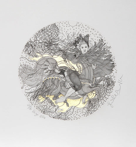 Zodiacs : Virgo Etching | Guillaume Azoulay,{{product.type}}