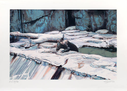 Zoo Bear Screenprint | Fran Bull,{{product.type}}