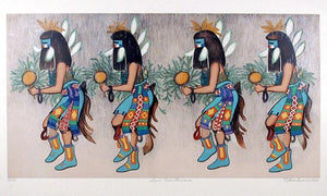Zuni Rain Dancers Lithograph | Alice Asmar,{{product.type}}